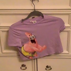 I’m selling a Patrick from spongebob cropped shirt